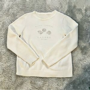 Ralph Lauren Sea Crest Shell Sweater
